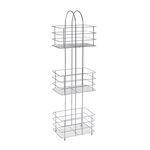 CAUSEWAY BAY THREE TIER Chrome Free standing Caddy
