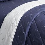 Nicole Day Emerson Bedspread 200cm x 220cm - Navy