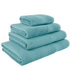 EGYPTIAN COTTON AQUA Hand Towel