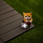 Puppy & Kitten Garden Solar Light