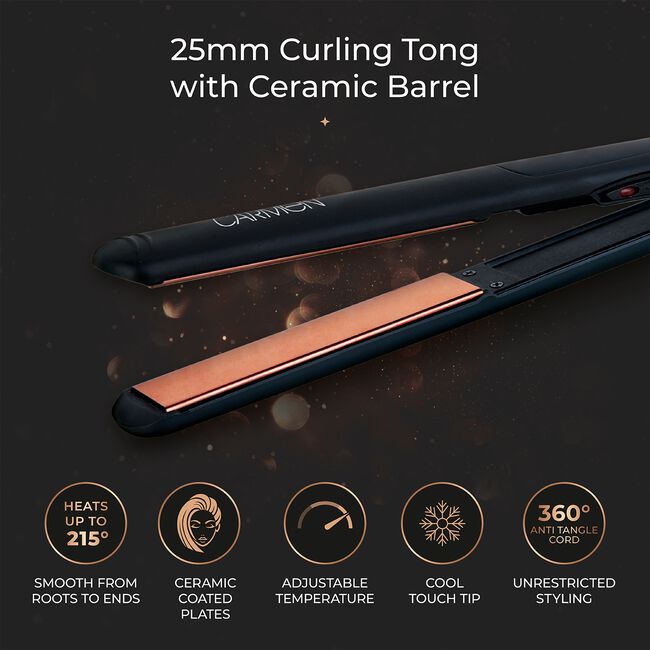 Carmen Noir II Hair Straightener