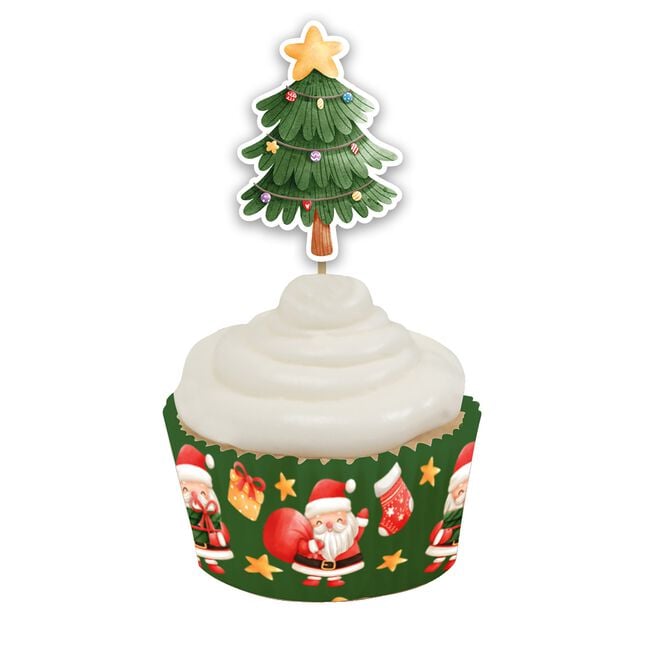 Santa & Friends Cupcake Kit