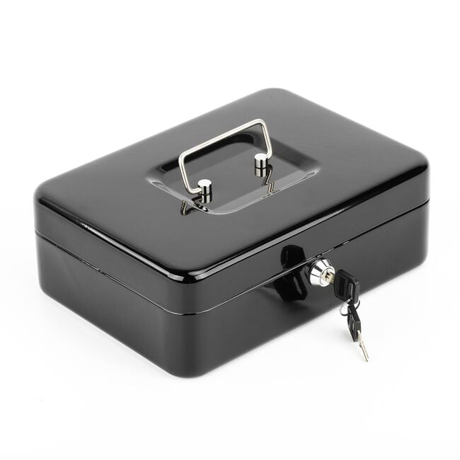 Cash Box Safe Black