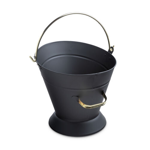 Silverflame Waterloo Coal Bucket with Brass Handle