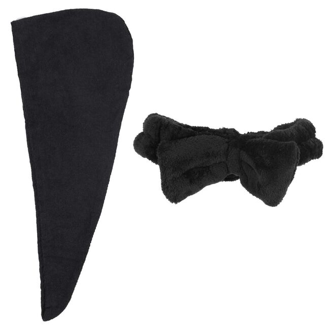 Cosmetic Club Hair Towel & Hairband Set