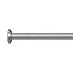 Extendable Tension Rod BR Nickel 60-100cm