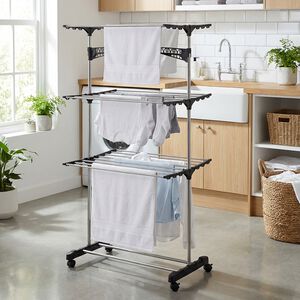 Storage Solutions 3 Tier Clothes Airer - 16m