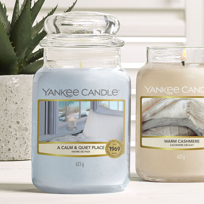 Yankee Candle A Calm and Quiet Place Large Jar Home Store + More