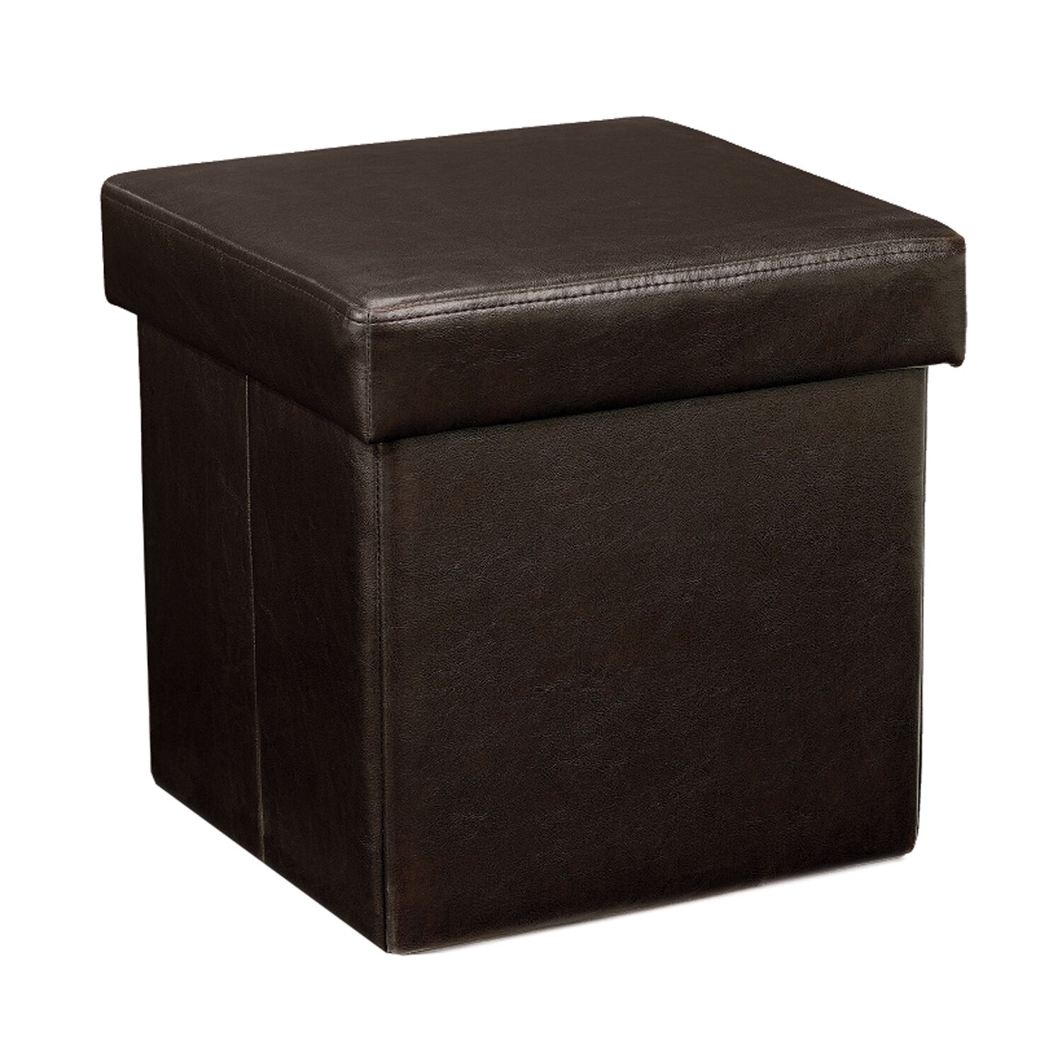 Home Basics Storage Bench Faux Linen Beige