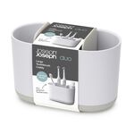 Joseph Joseph Duo Large Toothbrush Caddy White