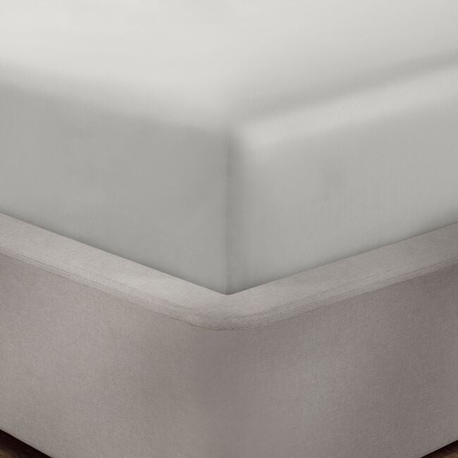 KING SIZE FITTED SHEET 400 Threadcount Bamboo/Cotton Silver