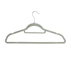 Skinny Velvet Hangers 10 Pack Grey