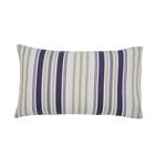 KING SIZE DUVET COVER Beach House Stripe Green / Slate