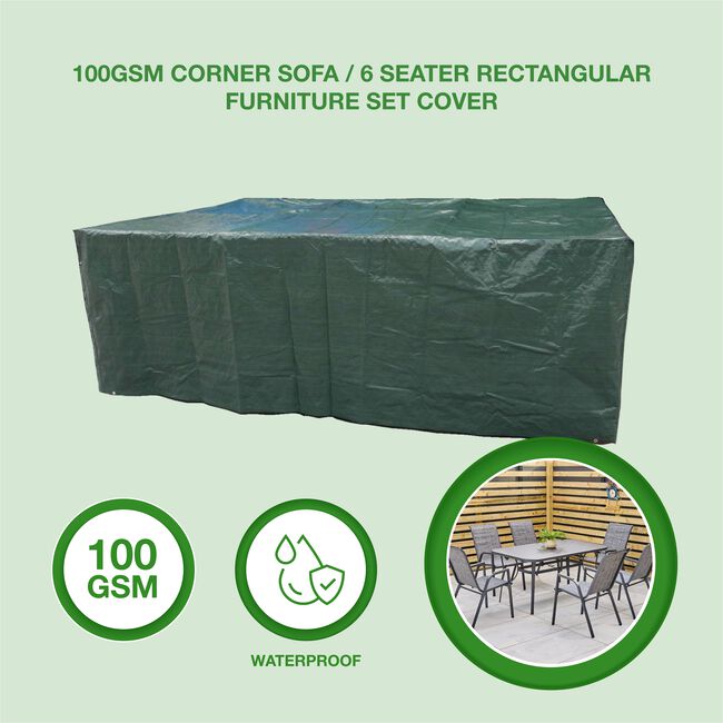 100GSM Corner Sofa / 6 Seater Cover