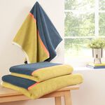 COLOUR BLOCK BLUE Bath Sheet