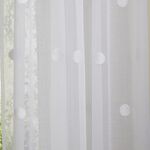 ZARA WHITE 140x122cm Voile 
