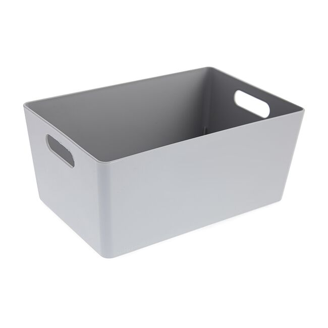 Studio 4.02 Rectangular Basket Cool Grey