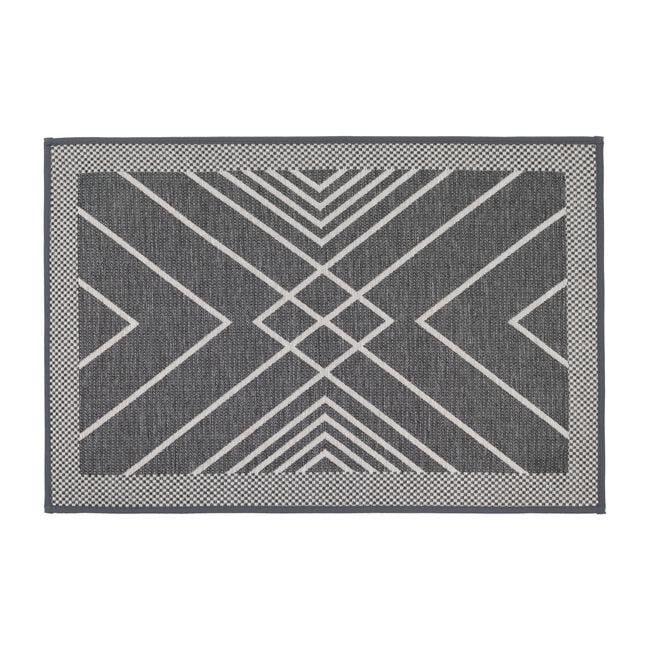 JVL Expression Stripes Door Mat 50cm x 75cm