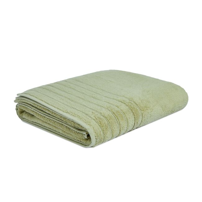  TURKISH COTTON SUPERSOFT 550GSM SAGE Bath Sheet