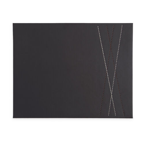 Reversible Diamond Placemats 4 Pack -  Brown/Taupe
