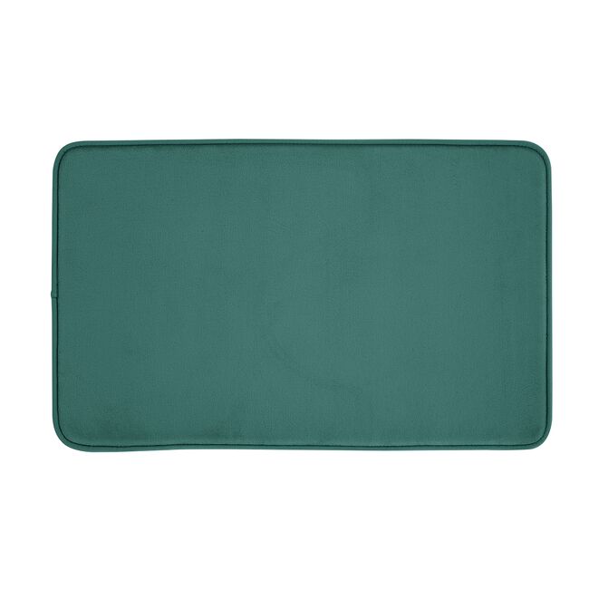 ANTI-BACTERIAL MEMORY FOAM FOREST GREEN Bath Mat