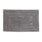 COTTON BORDER GUNMETAL 50x80 Bath Mat
