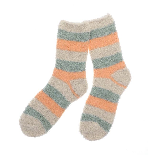 Country Club Fluffy Socks 2Pk - Assorted