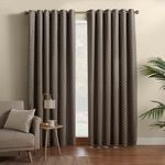 MIDNIGHT MOOD BLACK 66x54 Curtain