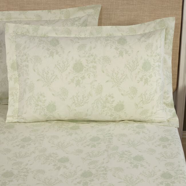 ARABESQUE SAGE Oxford Pillowcase Pair