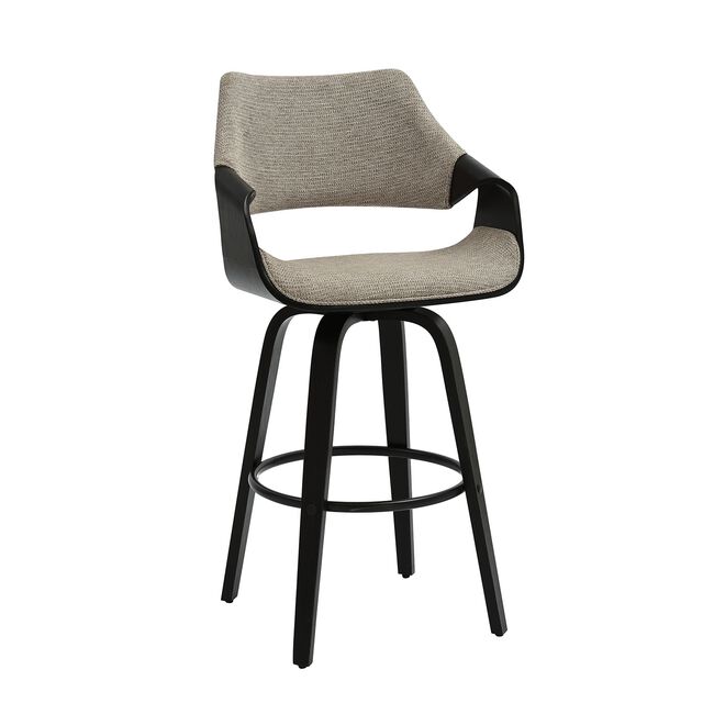 BECKETT Barstool Woven Beige