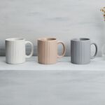 Mad About Mugs Ribbed Speckled Mug 340ml