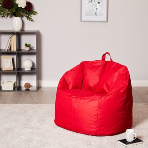 Snug Seat Bean Bag Chair - Red