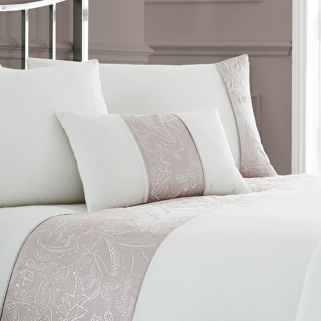 Olivia Marie Cushion 30cm x 50cm - Mink 