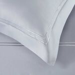 Double Stitch 500TC Oxford Pillowcase Pair Silver