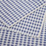 500GSM TURKISH YARN DYED WEAVE BLUE Hand Towel
