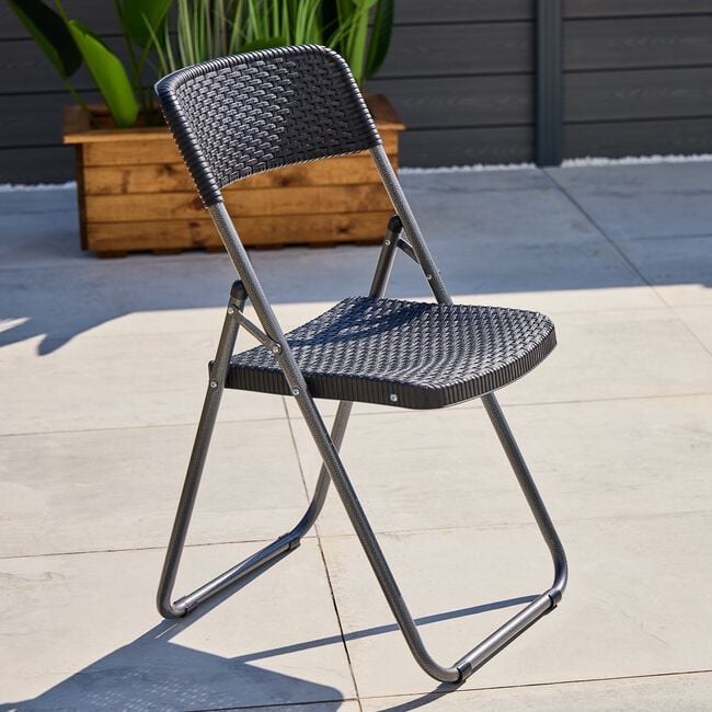 Lille 3 Piece Folding Bistro Garden Furniture Set