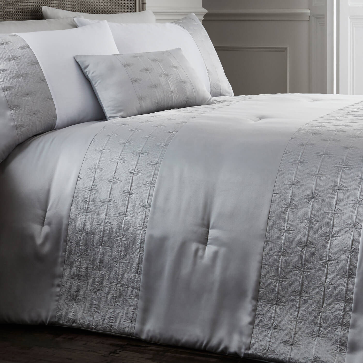 Mairead Silver Bedspread Home Store + More