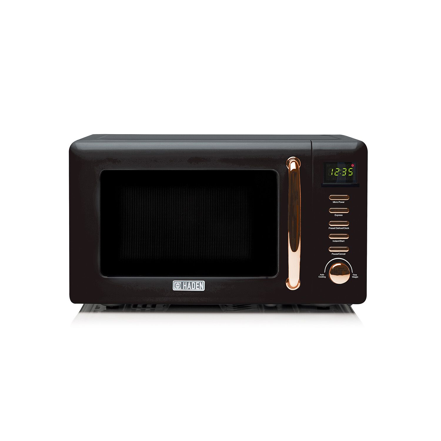 Haden 800W Black & Copper 20L Microwave Home Store + More