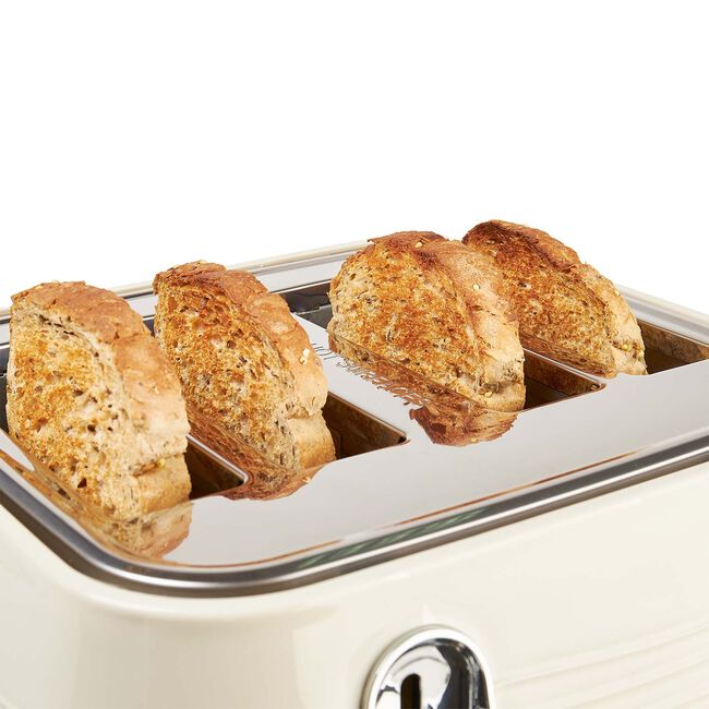 DEVON CREAM 4 Slice Toaster