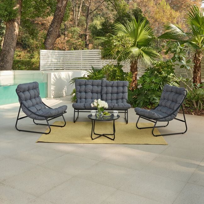Bosa Garden Sofa Set 4 Piece