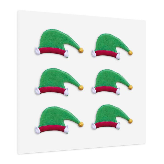 Cheeky Elf Hat Sugar Topper