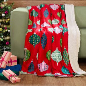 Ruane Bauble Sherpa Throw 127cm by 152cm