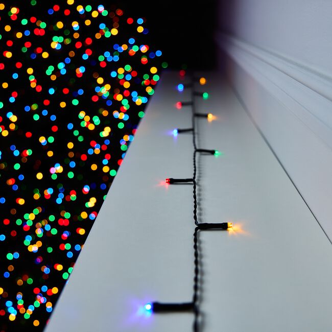 200 MULTICOLOUR Outdoor Led Timer Lights