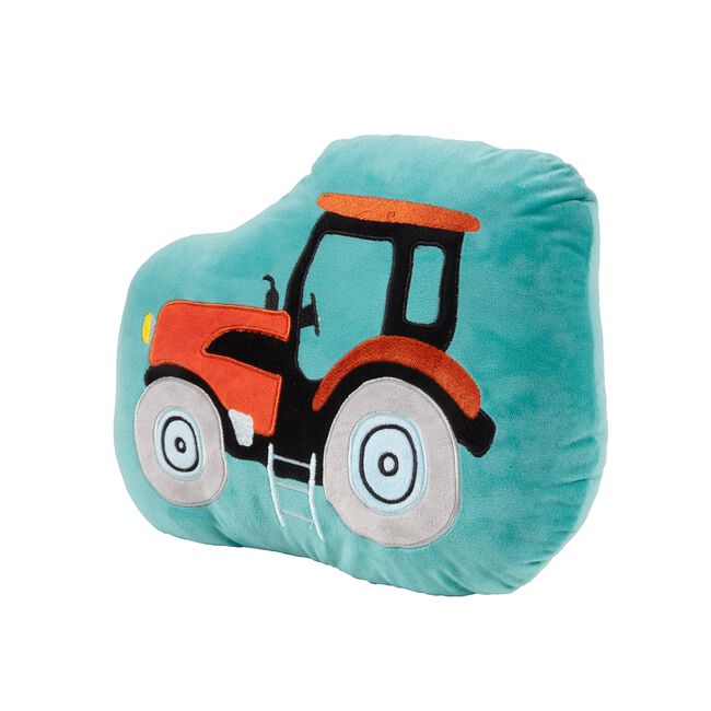 Happy Days Orange Tractor 35cm Cushion