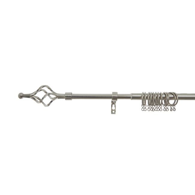 EXTENDABLE CAGE 19mm 70-120cm Brushed Nickel