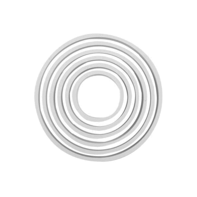 PME Round Cookie Cutter 6 Pack