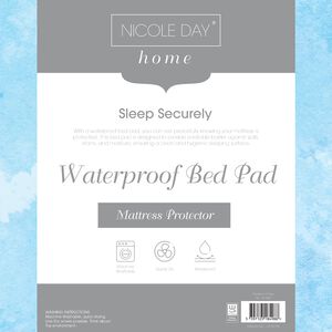 Nicole Day Waterproof Bed Pad Mattress Protector