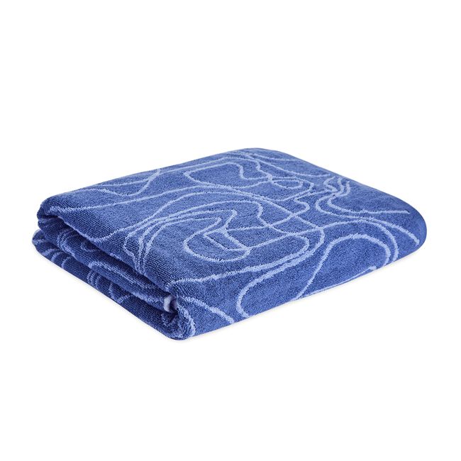 LUCIEN BLUE 50x80 Hand Towel