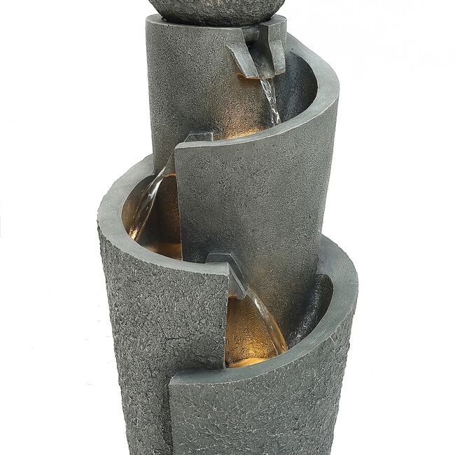 Slieve Bloom Solar Garden Water Feature & Planter