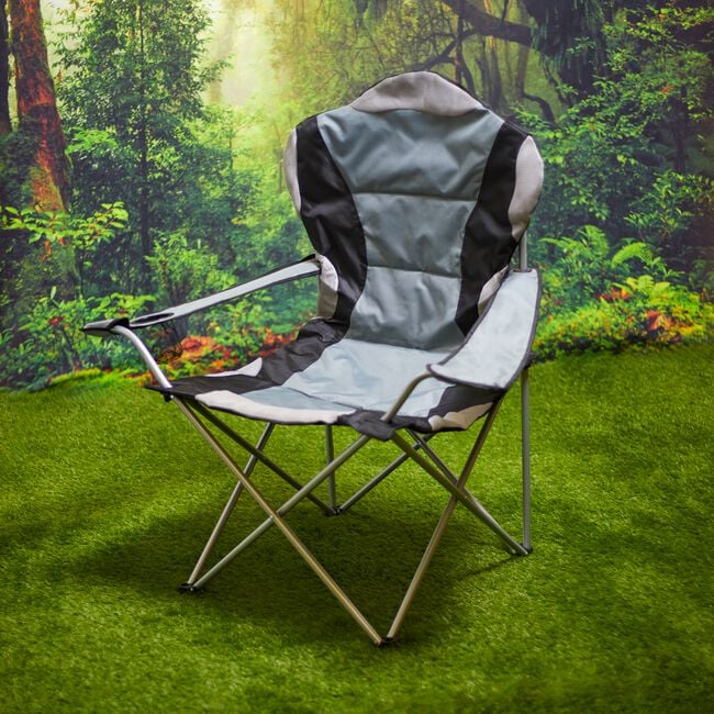 Deluxe Padded Folding Camping Chair